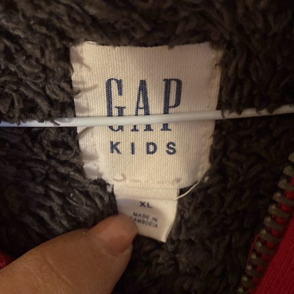 Gap fleece down hoodi - Picture 2 of 3